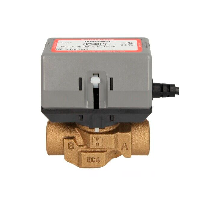 VC4013AP1000 | Válvula de controle tipo cartucho 2 vias de 1′′ com atuador ON/OFF - 230Vac